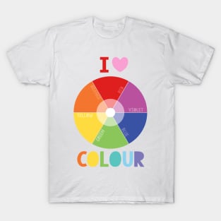 I love color colorwheel T-Shirt